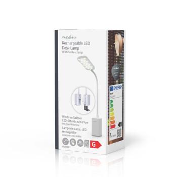 LED-Bureaulamp Dimbaar 1 Lichtmodus 90 lm Oplaadbaar - Nedis