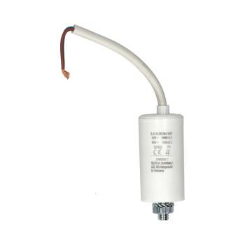 Condensateur 4.0 uF 450 V Câble 10 Pièces - Nedis