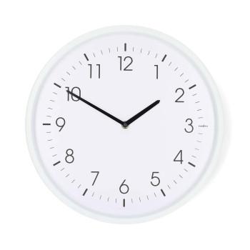 Horloge mural Diamètre : 360 mm ABS Mouvement silencieux Blanc - Nedis