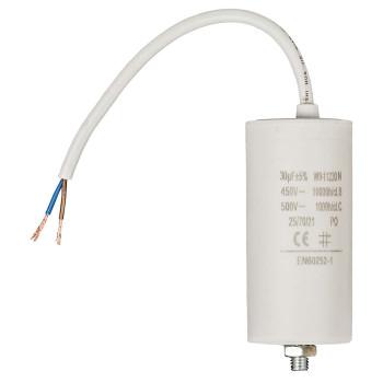 Condensateur 30 uF 450 V Câble 10 Pièces - Nedis