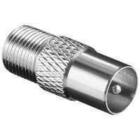 F-connector verloopstekker - Allteq