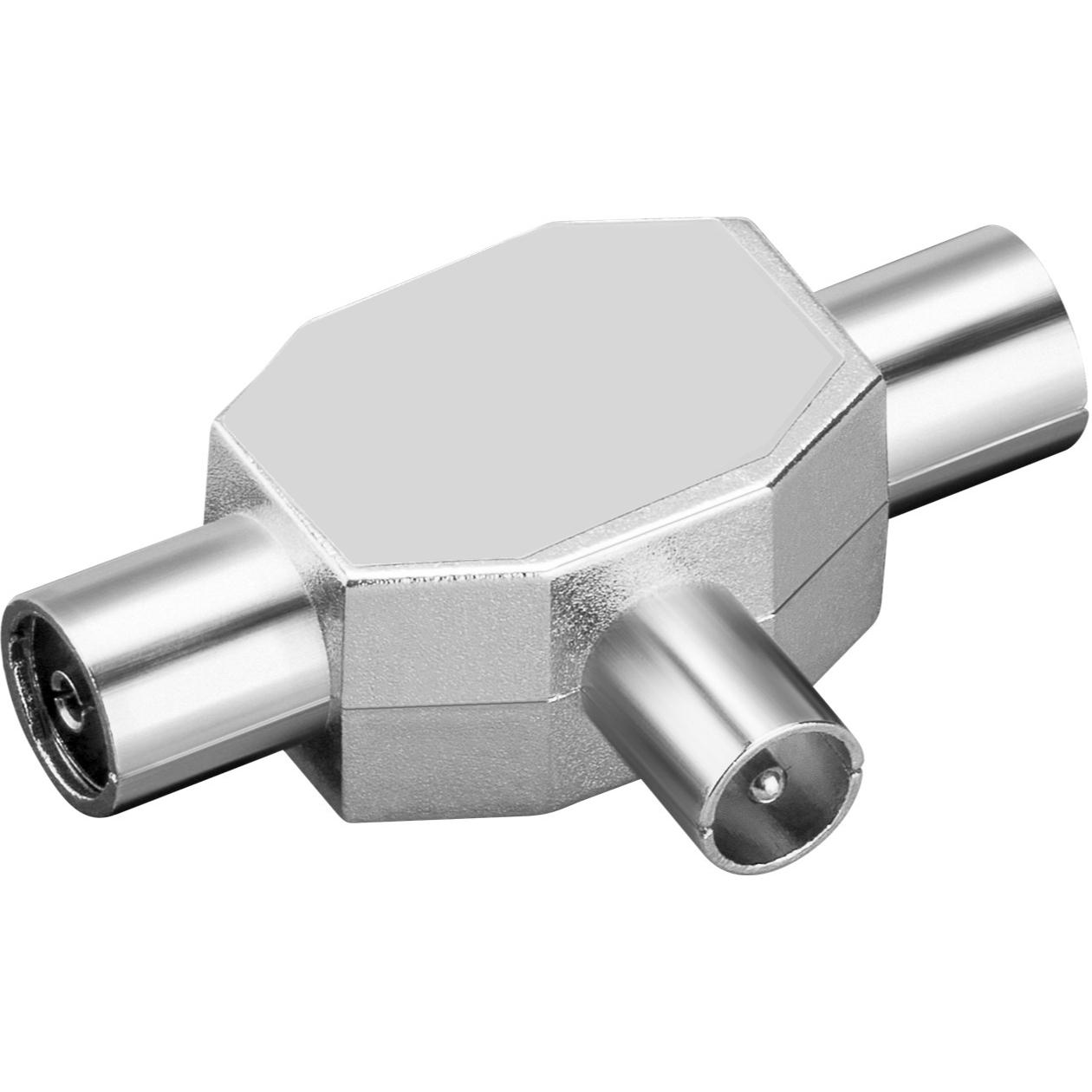 Connecteur coaxial RF modulaire de type F TV femelle vers RJ45 mâle,  adaptateur convertisseur de câble