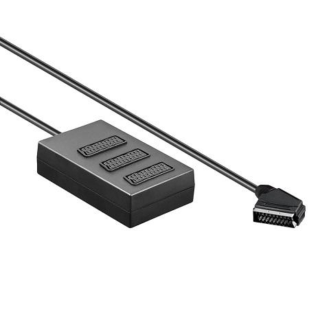 3 poorts - scart splitter - Nedis