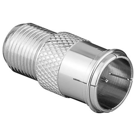 F-connector verloopstekker - Goobay