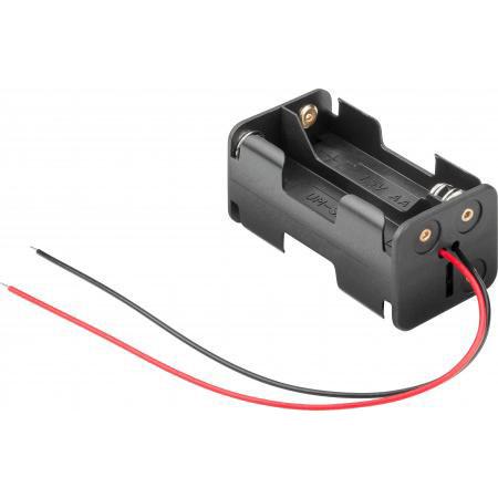 4x AA batterij houder