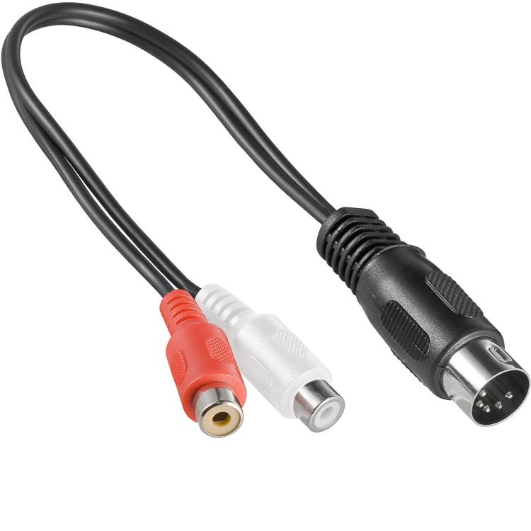 DIN - Tulp kabel - Allteq