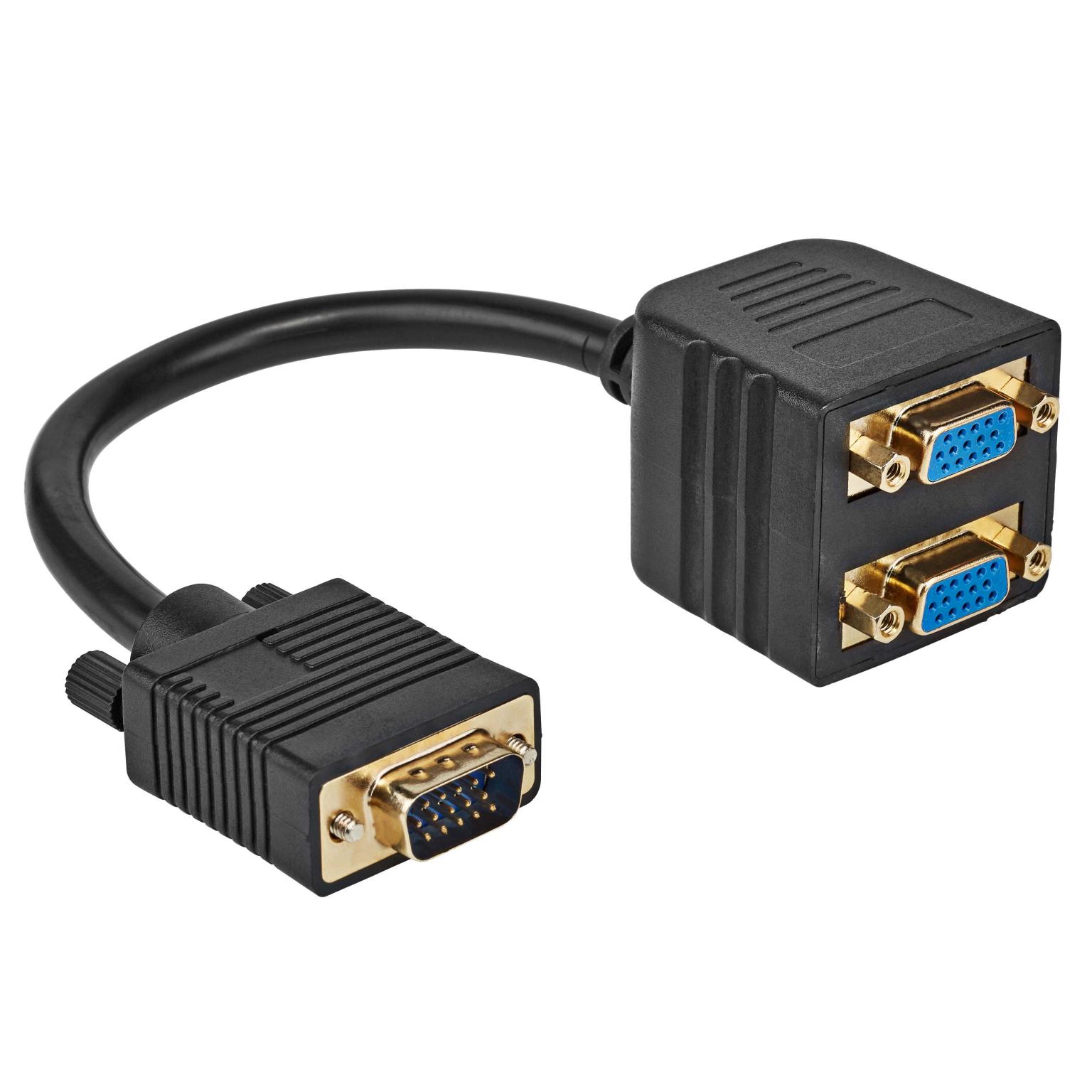 VGA naar VGA + VGA Splitter