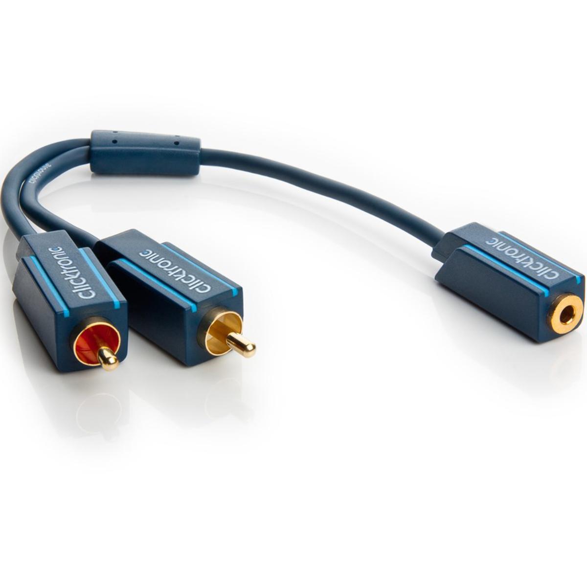 Jack Naar Tulp Kabel Mm Type Stereo Afgeschermd Dubbel